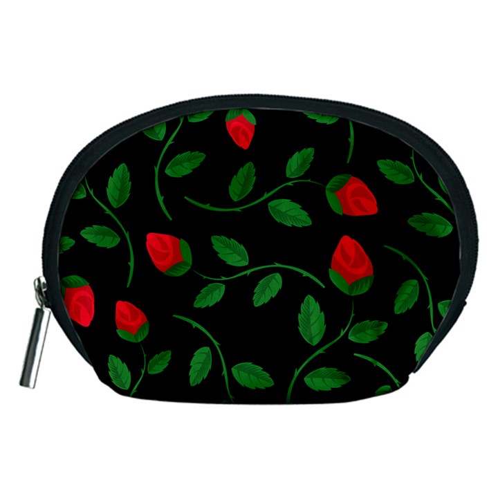 Roses Flowers Spring Flower Nature Accessory Pouch (Medium)