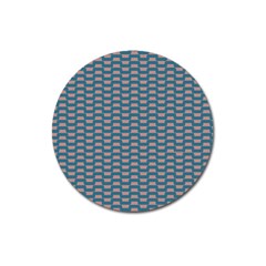 Art Chevron Magnet 3  (round) by HermanTelo