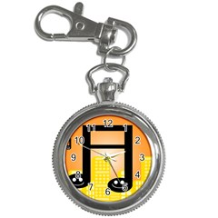 Abstract Anthropomorphic Art Key Chain Watches by HermanTelo