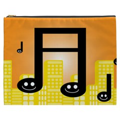 Abstract Anthropomorphic Art Cosmetic Bag (xxxl) by HermanTelo