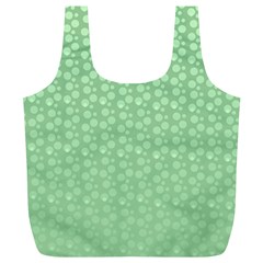 Background Polka Green Full Print Recycle Bag (xl)