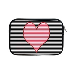 Heart Stripes Symbol Striped Apple Ipad Mini Zipper Cases by HermanTelo