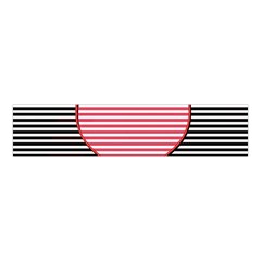 Heart Stripes Symbol Striped Velvet Scrunchie by HermanTelo