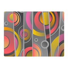 Abstract Colorful Background Grey Double Sided Flano Blanket (mini) 