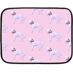 Dogs Pets Anima Animal Cute Fleece Blanket (mini) by HermanTelo