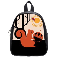 Cute Squirrel School Bag (small) by trulycreative