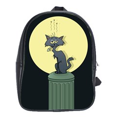 Street Cat School Bag (large) by trulycreative