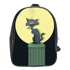Street Cat School Bag (xl) by trulycreative
