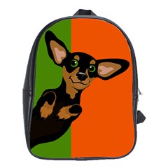 Dachshund Dog School Bag (xl) by trulycreative