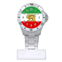 State Flag Of Iran, 1964–1980 Plastic Nurses Watch by abbeyz71