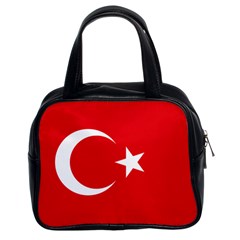 Flag Of Turkey Classic Handbag (two Sides) by abbeyz71