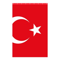 Flag Of Turkey Shower Curtain 48  X 72  (small)  by abbeyz71