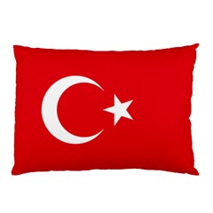 Vertical Flag Of Turkey Pillow Case (two Sides) by abbeyz71