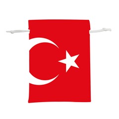 Vertical Flag Of Turkey Lightweight Drawstring Pouch (s) by abbeyz71