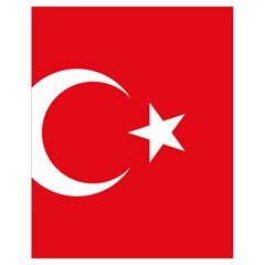 National Cockade Of Turkey Drawstring Bag (small) by abbeyz71