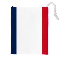 Flag Of France Drawstring Pouch (5xl) by abbeyz71