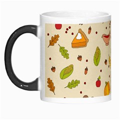 Thanksgiving Turkey Pattern Morph Mugs by Valentinaart