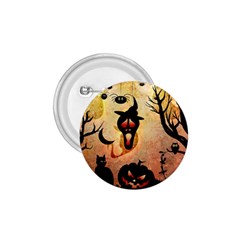 Funny Halloween Design, Pumpkin, Cat, Owl And Crow 1 75  Buttons by FantasyWorld7