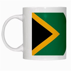 South Africa Flag White Mugs by FlagGallery