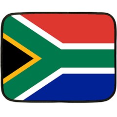 South Africa Flag Double Sided Fleece Blanket (mini)  by FlagGallery