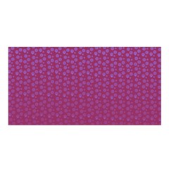 Background Polka Pattern Pink Satin Shawl