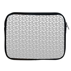 Background Polka Grey Apple Ipad 2/3/4 Zipper Cases by HermanTelo