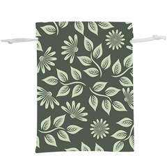 Flowers Pattern Spring Nature  Lightweight Drawstring Pouch (xl)