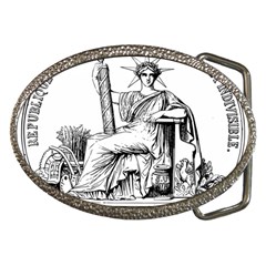 Great Seal of France Belt Buckles