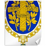 Coat o Arms of the French Republic Canvas 11  x 14  10.95 x13.48  Canvas - 1