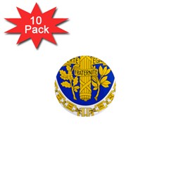 Coat Of Arms Of The French Republic 1  Mini Magnet (10 Pack)  by abbeyz71