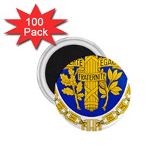 Coat Of Arms Of The French Republic 1 75  Magnets (100 Pack)  by abbeyz71