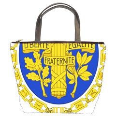 Coat Of Arms Of The French Republic Bucket Bag by abbeyz71