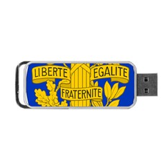 Arms Of The French Republic Portable Usb Flash (two Sides) by abbeyz71