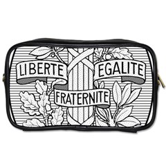 Arms Of The French Republic  Toiletries Bag (two Sides)