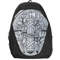 Arms Of The French Republic  Backpack Bag by abbeyz71