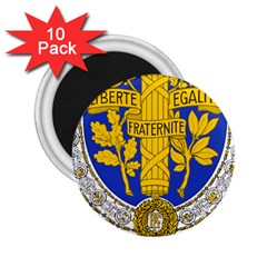 Coat Of Arms Of The French Republic, 1905-1953 2 25  Magnets (10 Pack)  by abbeyz71