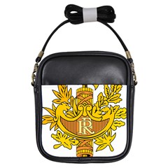 French Republic Diplomatic Emblem Girls Sling Bag by abbeyz71
