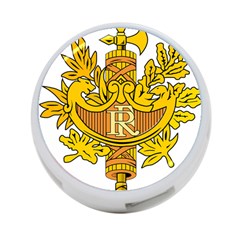 French Republic Diplomatic Emblem 4-port Usb Hub (two Sides) by abbeyz71