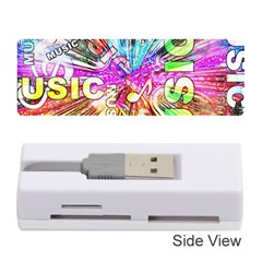Music Abstract Sound Colorful Memory Card Reader (stick)