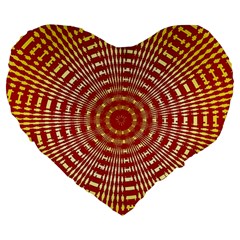 Pattern Background Structure Large 19  Premium Flano Heart Shape Cushions