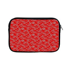 Background Abstraction Red Gray Apple Ipad Mini Zipper Cases