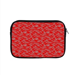 Background Abstraction Red Gray Apple Macbook Pro 15  Zipper Case by HermanTelo