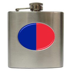 Flag Of Paris Hip Flask (6 Oz) by abbeyz71