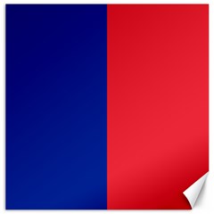 Flag Of Paris Canvas 12  X 12  by abbeyz71