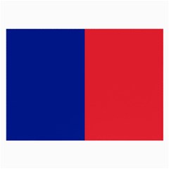 Flag Of Paris Large Glasses Cloth (2 Sides) by abbeyz71