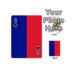 Flag of Paris Playing Cards 54 Designs (Mini) Front - Club2