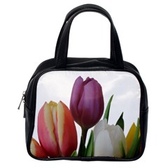 Tulips Spring Bouquet Classic Handbag (one Side) by picsaspassion