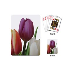 Tulips Spring Bouquet Playing Cards Single Design (mini) by picsaspassion