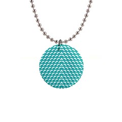 Background Pattern Colored 1  Button Necklace