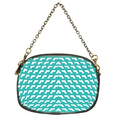 Background Pattern Colored Chain Purse (two Sides)